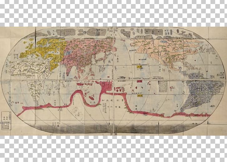 World Map World Map Society Of Jesus Missionary PNG, Clipart, Geography, Kunyu Wanguo Quantu, Map, Matteo Ricci, Missionary Free PNG Download