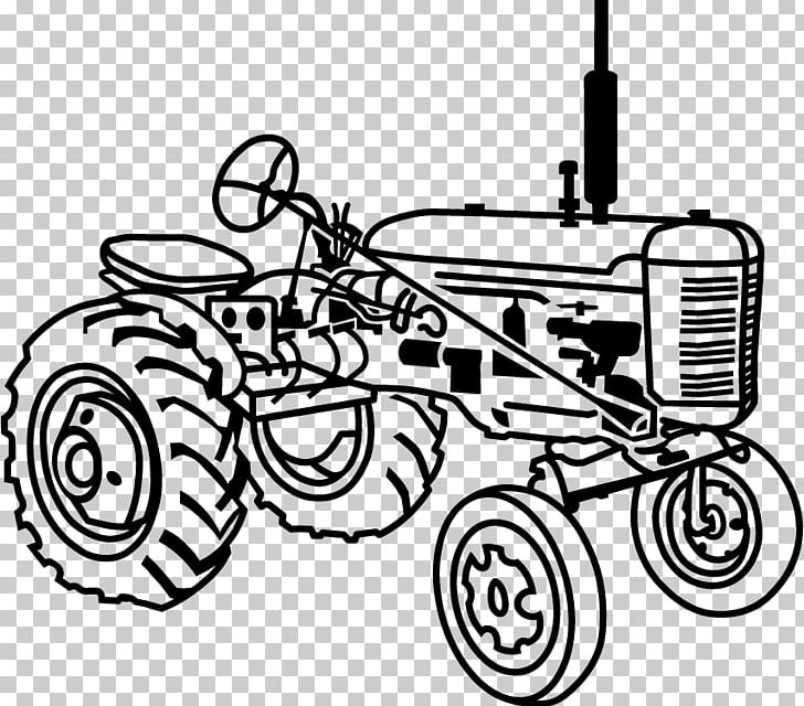 Motor Vehicle Tractor Automotive Design PNG, Clipart, Automotive Design, Black And White, Car, Erdding Design Element, Line Free PNG Download