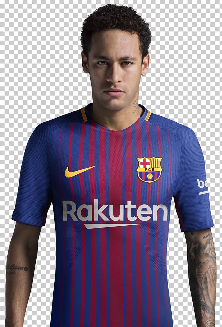 Neymar FC Barcelona Camp Nou Paris Saint-Germain F.C. Supercopa De España PNG, Clipart, Active Shirt, Blue, Camp Nou, Clothing, Electric Blue Free PNG Download