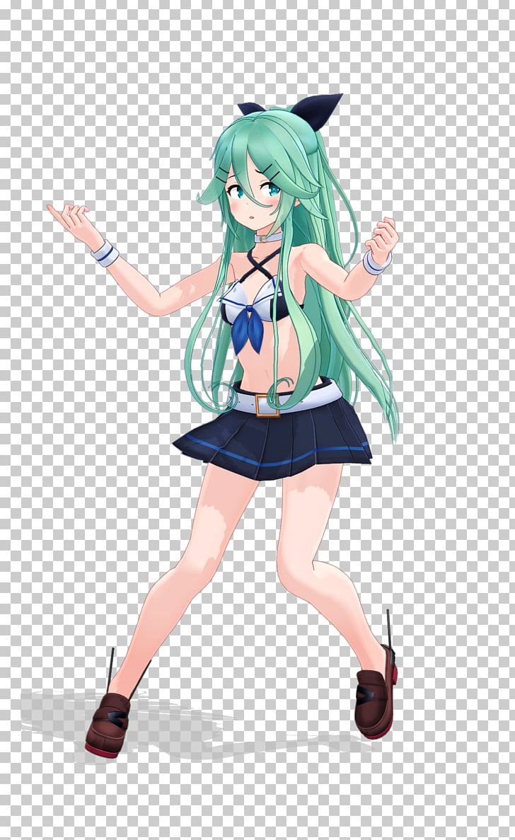 MikuMikuDance Digital Art PNG, Clipart, Anime, Art, Black Hair, Brown Hair, Character Free PNG Download