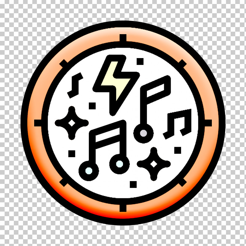 Punk Rock Icon Musical Notes Icon Music Icon PNG, Clipart, Musical Notes Icon, Music Icon, Orange, Punk Rock Icon, Sign Free PNG Download
