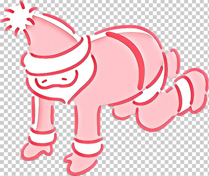 Pink Animal Figure Snout Line Art Sticker PNG, Clipart, Animal Figure, Line Art, Pink, Snout, Sticker Free PNG Download