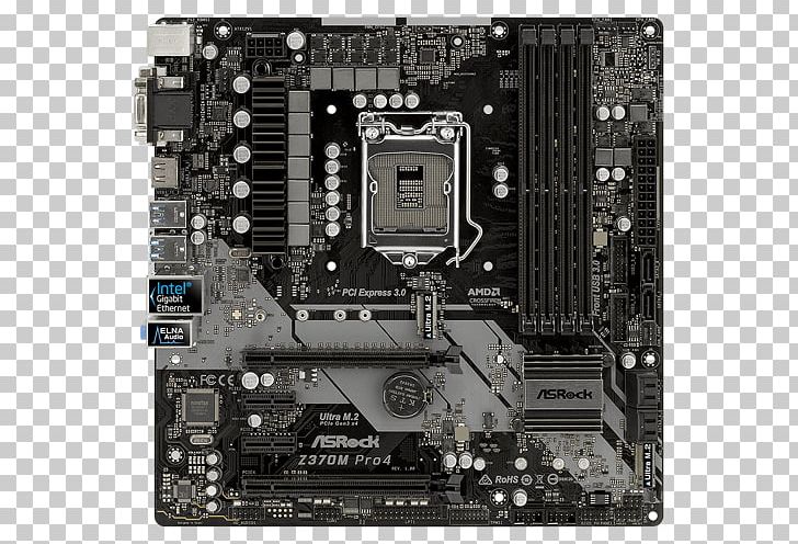 Intel ASRock Z370 EXTREME4 MicroATX LGA 1151 PNG, Clipart, Asrock, Asrock Z370 Extreme4, Atx, Central Processing Unit, Cof Free PNG Download