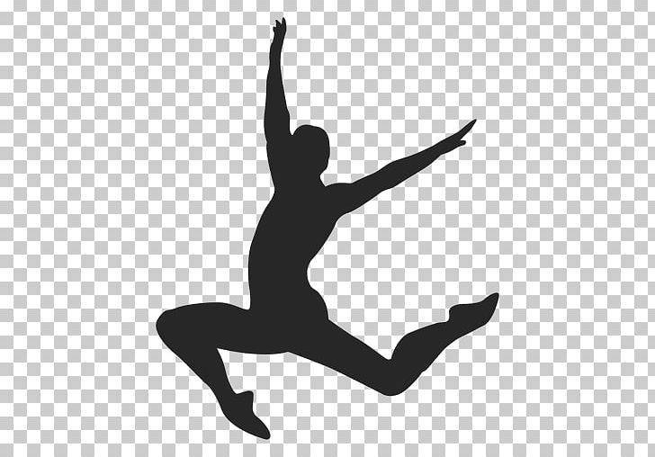 Modern Dance Silhouette Ballet Dancer PNG, Clipart, Arm, Balance, Ballet, Ballet Dancer, Black And White Free PNG Download