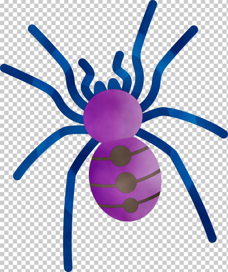 Insect Purple Line PNG, Clipart, Cartoon Spider, Insect, Line, Paint, Purple Free PNG Download