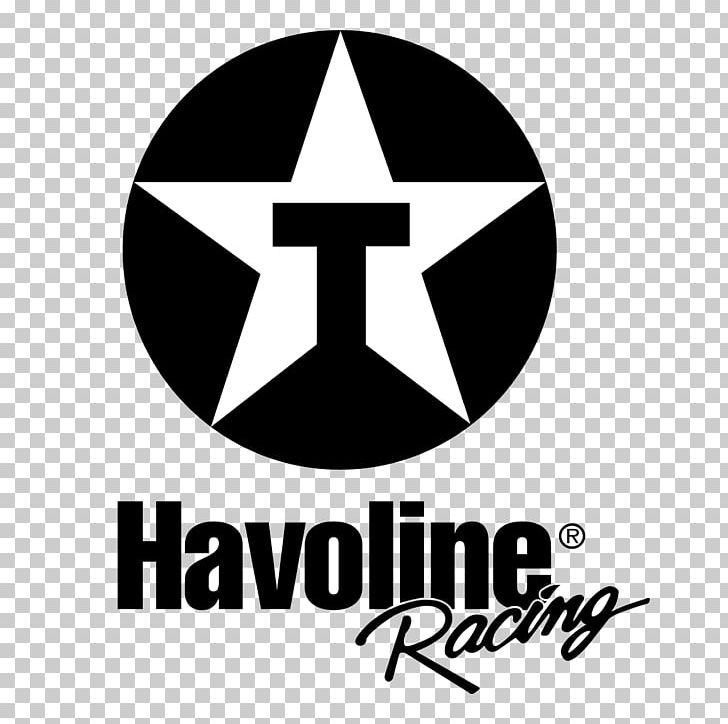 Logo Texaco Havoline Auto Racing Brand PNG, Clipart, Area, Auto Racing, Black And White, Brand, Car Free PNG Download
