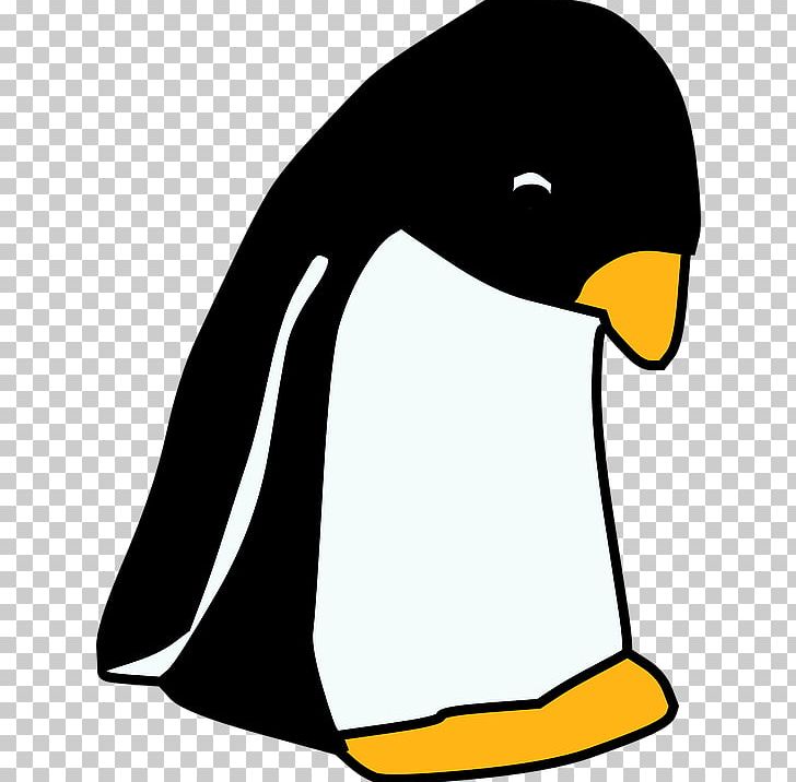 Little Penguin Open Drawing PNG, Clipart, Animals, Artwork, Beak, Bird, Black And White Free PNG Download