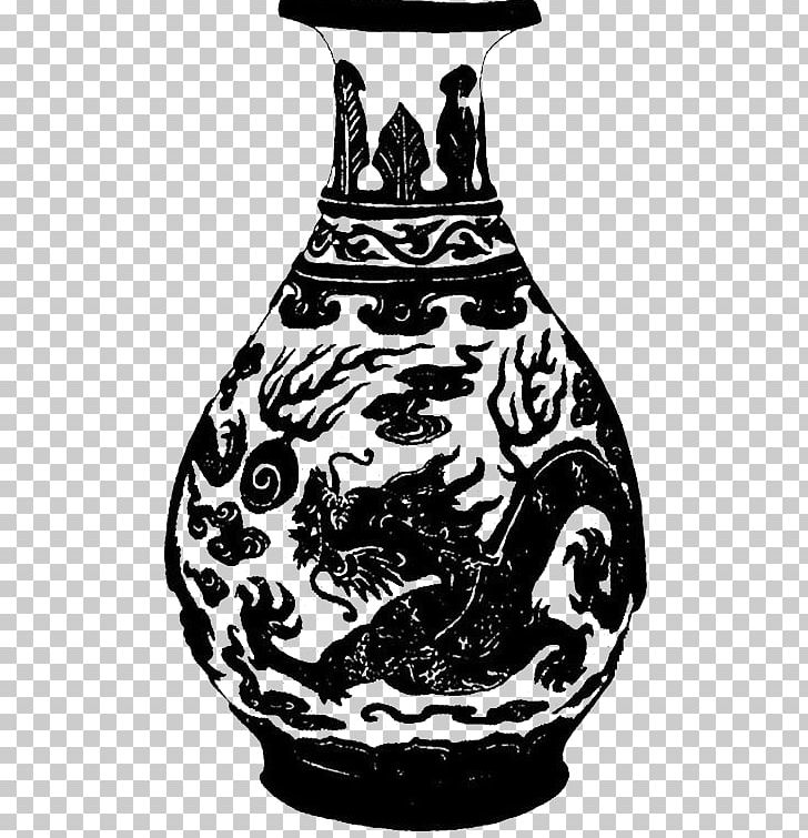 Blue And White Pottery Chinese Dragon Poster PNG, Clipart, Alcohol Bottle, Appliquxe9, Artifact, Black, Black And White Free PNG Download
