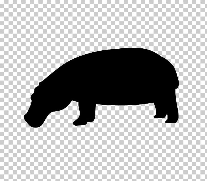 Hippopotamus Canidae Silhouette Bear PNG, Clipart, Animal, Animal Figure, Animal Illustration, Animals, Bear Free PNG Download
