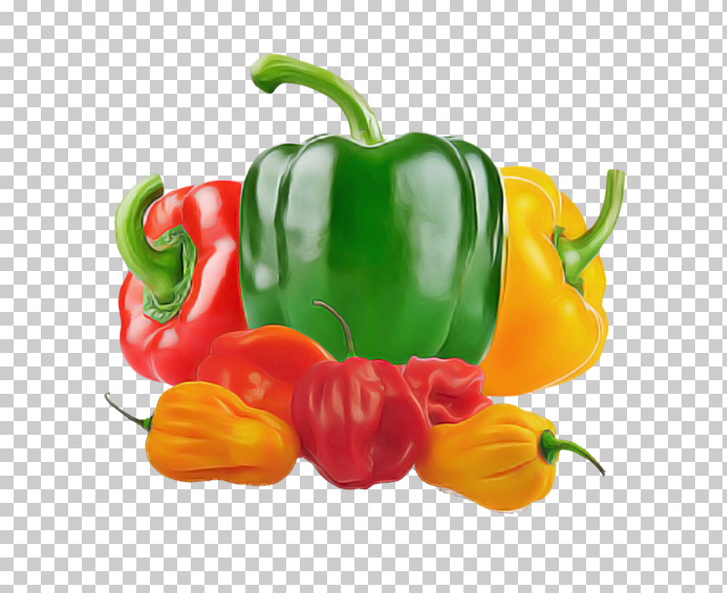 Natural Foods Bell Pepper Pimiento Yellow Pepper Capsicum PNG, Clipart, Bell Pepper, Capsicum, Chili Pepper, Habanero Chili, Natural Foods Free PNG Download