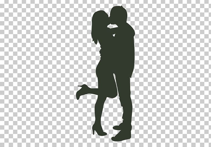 Couple Kiss Silhouette PNG, Clipart, Arm, Black, Black And White, Computer Icons, Couple Free PNG Download