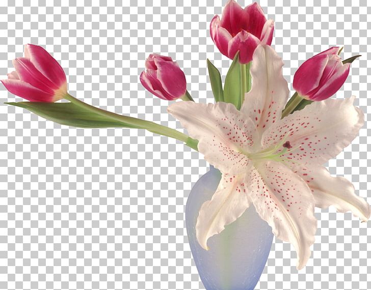 Flower Tulips In A Vase Desktop Lilium PNG, Clipart, Cut Flowers, Desktop Wallpaper, Floral Design, Floristry, Flower Free PNG Download