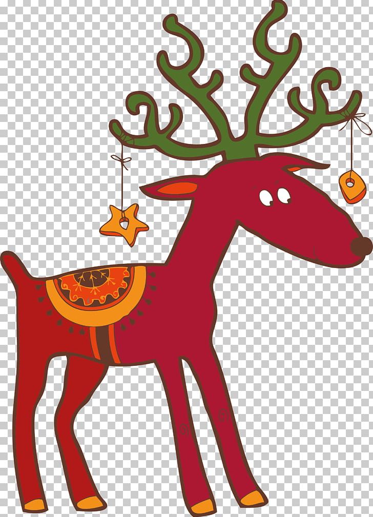 Christmas Ornament Reindeer Christmas Decoration PNG, Clipart, Animal Figure, Antler, Area, Artwork, Christmas Free PNG Download