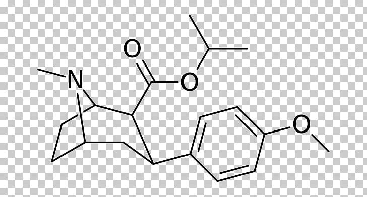 Phenyltropane Tropane Alkaloid Cocaine Dopamine Reuptake Inhibitor PNG, Clipart, 7 C, Analog, Angle, Area, Black And White Free PNG Download