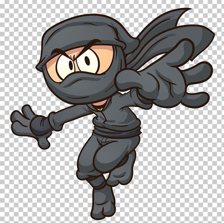 Cartoon Ninja PNG, Clipart, Art, Cartoon, Drawing, Fictional Character, Mythical Creature Free PNG Download