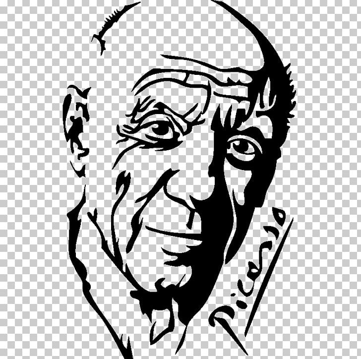 Wall Decal Picasso: 16 Art Stickers Drawing PNG, Clipart, Art, Artwork, Bedroom, Black And White, Face Free PNG Download