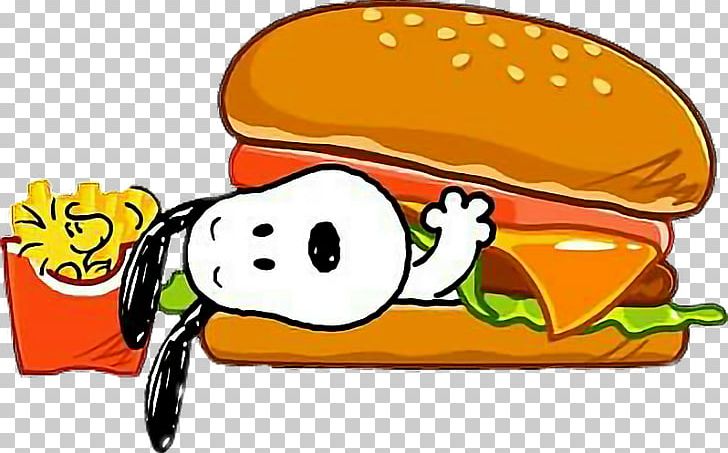 Snoopy Hamburger Fast Food Peanuts French Fries PNG, Clipart, Area, Art, Character, Fast Food, Food Free PNG Download