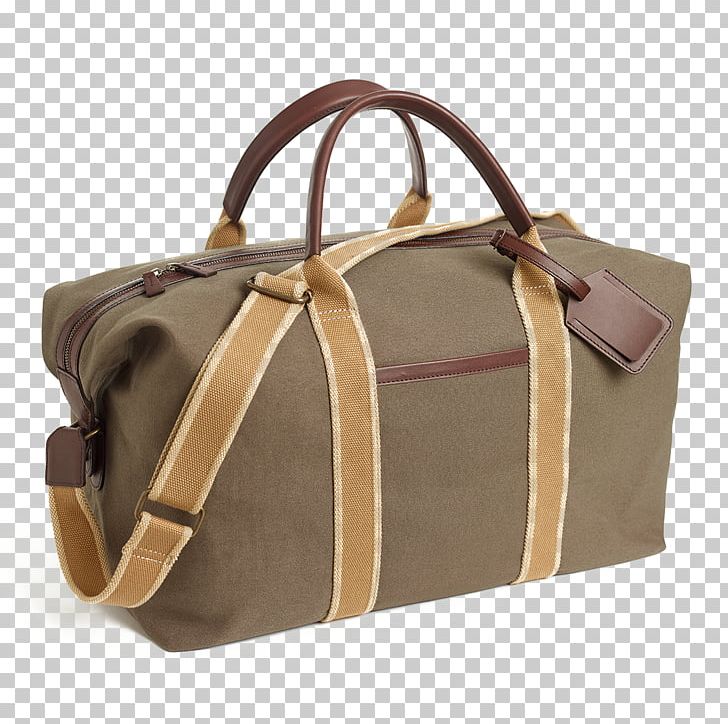 Handbag Duffel Bags Leather Canvas PNG, Clipart, Bag, Baggage, Beige, Brand, Brown Free PNG Download