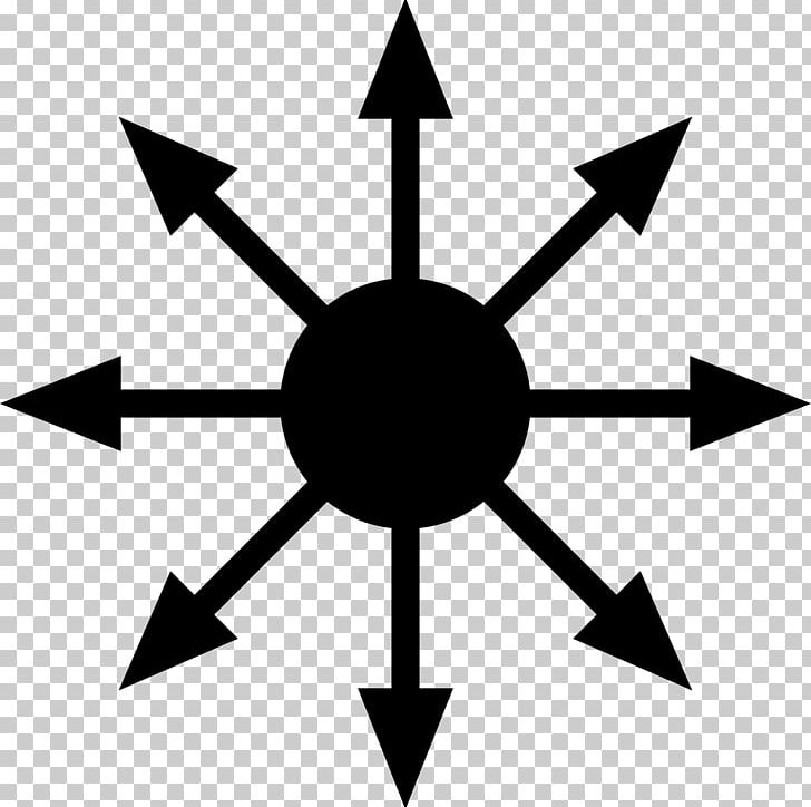 Symbol Of Chaos Chaos Magic Tattoo Chaos Theory PNG, Clipart, Angle, Artwork, Black And White, Chaos Magic, Chaos Theory Free PNG Download