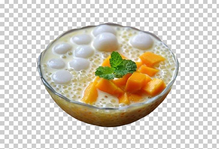Mango Pomelo Sago Sago Soup Vegetarian Cuisine Dessert PNG, Clipart, Bowl, Cuisine, Dairy Product, Desserts, Dish Free PNG Download