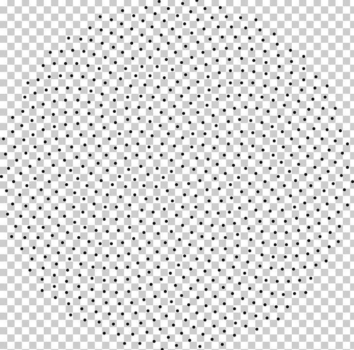 Phyllotaxis Spiral Fibonacci Number Golden Ratio Common Sunflower PNG, Clipart, Area, Black And White, Circle, Dotted, Education Science Free PNG Download