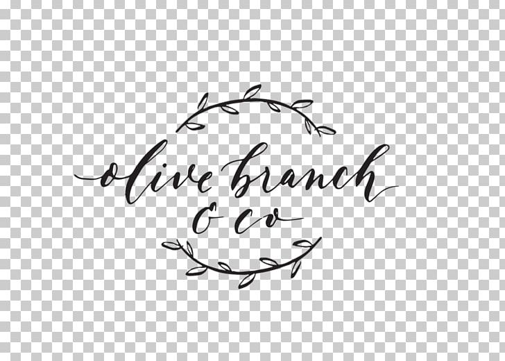 Calligraphy Handwriting Olive Branch Lettering Logo PNG, Clipart, Area, Art, Black, Black And White, Brand Free PNG Download