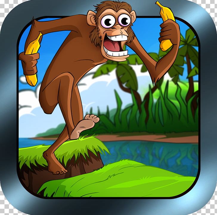 Monkey Fiction Cartoon Character PNG, Clipart, Animals, Art, Banana, Cartoon, Character Free PNG Download