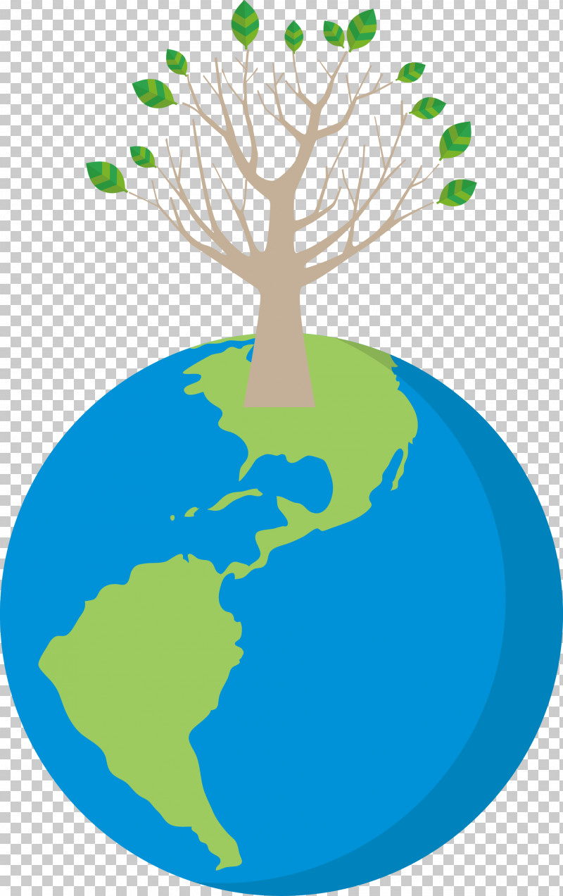 Earth Tree Go Green PNG, Clipart, Behavior, Earth, Eco, Flower, Go Green Free PNG Download