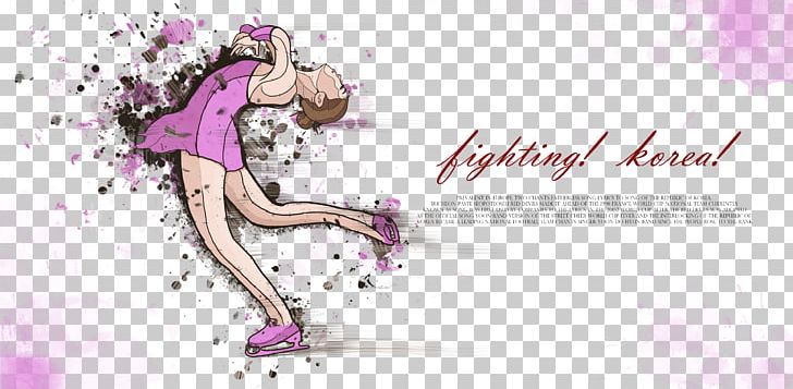 Sport Poster Figure Skating Illustration PNG, Clipart, Cartoon, Children, Computer Wallpaper, Creative Background, Encapsulated Postscript Free PNG Download