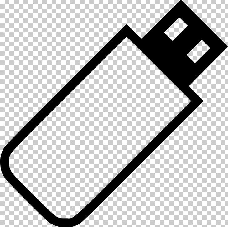 USB Flash Drives Data Storage Computer Icons PNG, Clipart, Angle, Area, Black, Black And White, Computer Free PNG Download