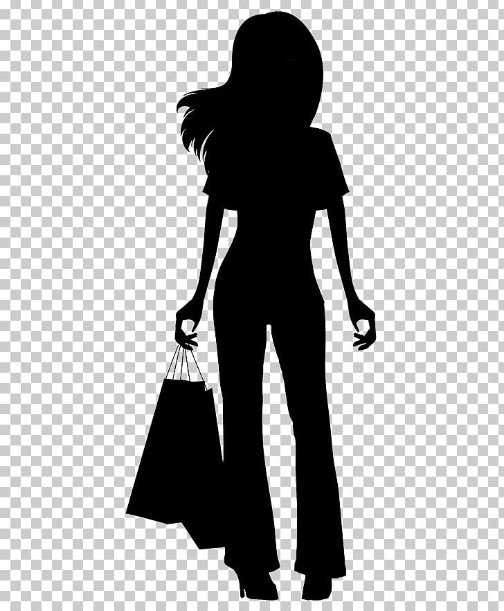 Shopping Silhouette Woman PNG, Clipart, Art, Black, Black And White, Clip Art, Fictional Character Free PNG Download