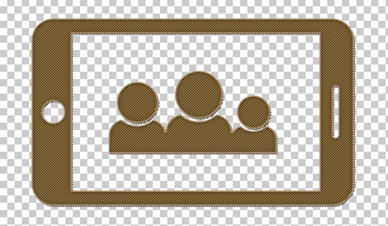 Phone Group Communication Icon Group Icon Phone Icons Icon PNG, Clipart, Brown, Circle, Group Icon, Paw, Phone Icons Icon Free PNG Download