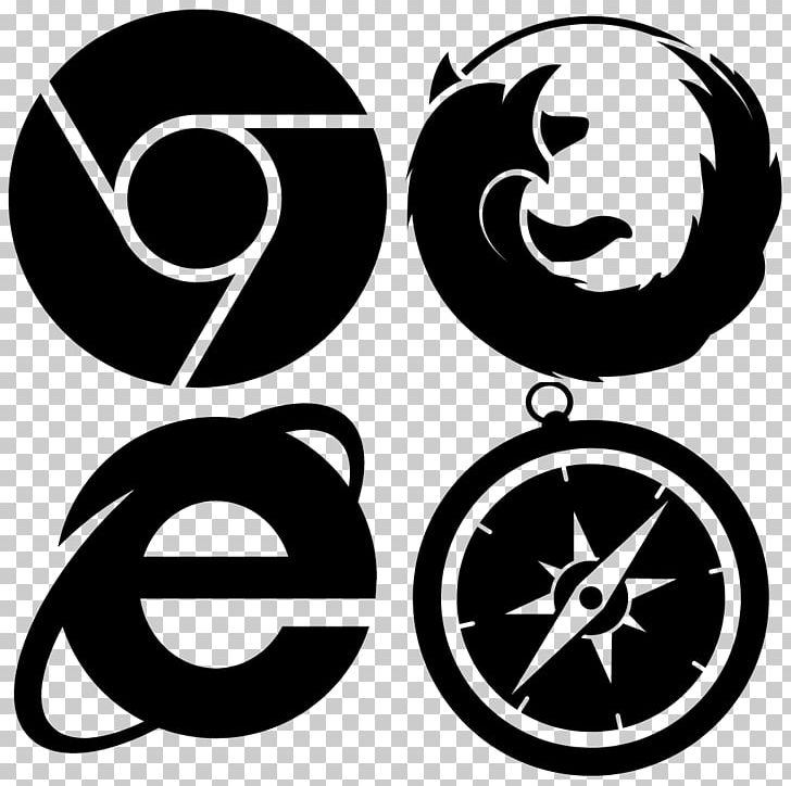 Computer Icons Web Browser PNG, Clipart, Black And White, Brand, Circle, Compass, Computer Icons Free PNG Download