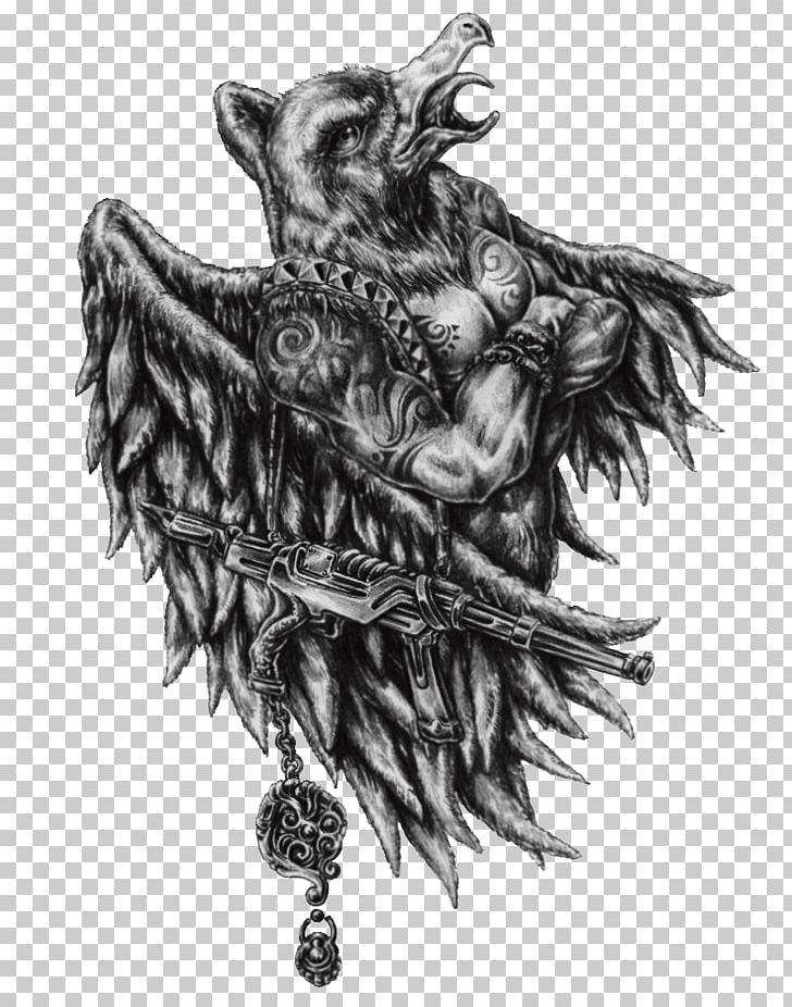 Lesser Key Of Solomon Halphas Goetia Demon Spirit PNG, Clipart, Art, Belial, Bird, Bird Of Prey, Black And White Free PNG Download