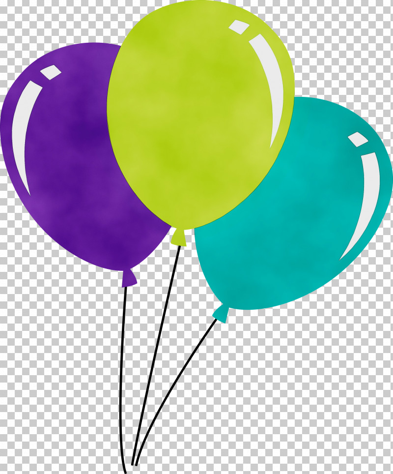 Balloon Green PNG, Clipart, Balloon, Green, Paint, Watercolor, Wet Ink Free PNG Download
