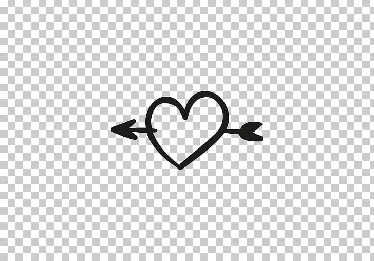 Heart Arrow Computer Icons PNG, Clipart, Arrow, Black, Black And White, Body Jewelry, Brand Free PNG Download