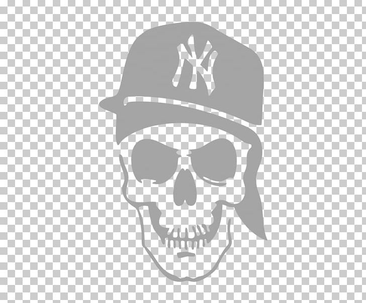Logos And Uniforms Of The New York Yankees Yankee Stadium Stencil Skull PNG, Clipart, Baseball Cap, Bone, Clothing, Fantasy, Graffiti Free PNG Download