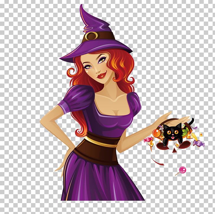 Witchcraft Halloween PNG, Clipart, Animation, Cartoon, Costume, Drawing, Fantasy Free PNG Download