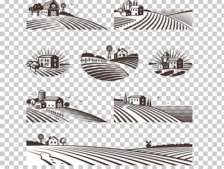 Farm Agriculture Landscape Png Clipart, Free Farm Landscape Clip Art