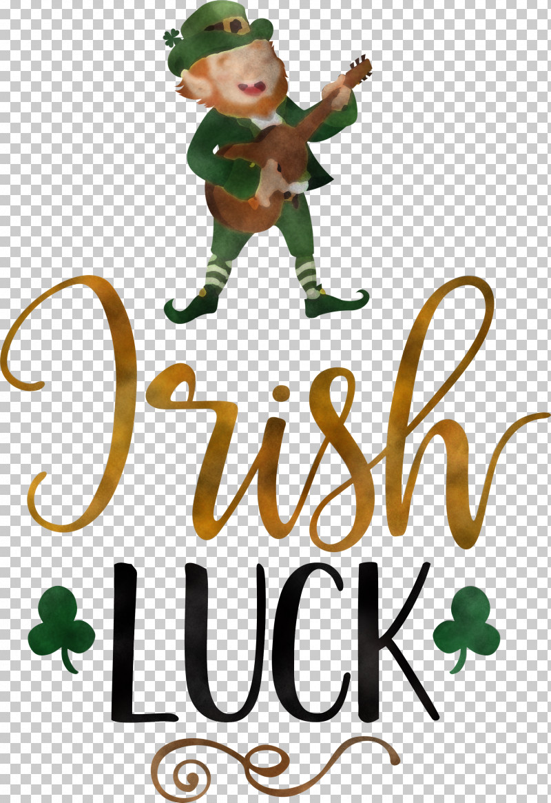 Irish Luck Saint Patrick Patricks Day PNG, Clipart, Animal Figurine, Behavior, Character, Christmas Day, Christmas Ornament Free PNG Download