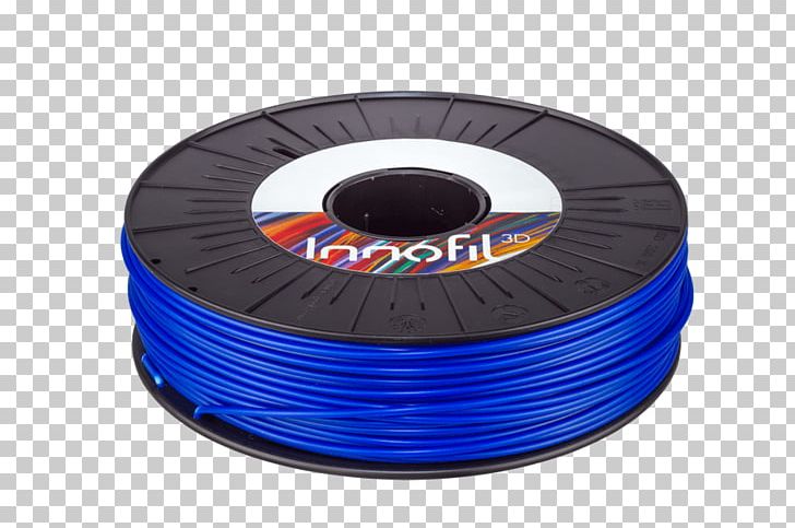 3D Printing Filament Polylactic Acid Polyethylene Terephthalate Innofil3D BV PNG, Clipart, 3d Printing, 3d Printing Filament, Blue, Electric Blue, Hardware Free PNG Download