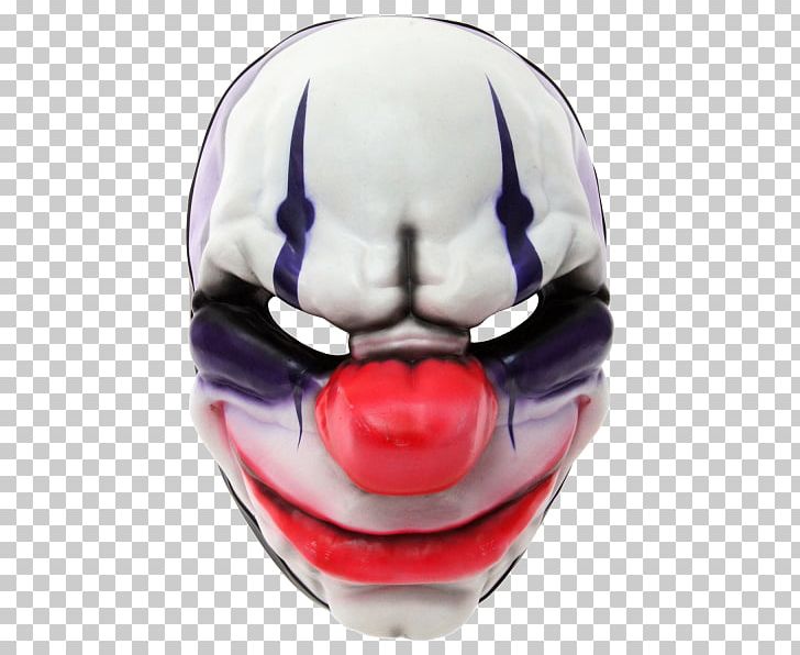 Mask Payday 2 Costume Party Halloween PNG, Clipart, Art, Bank Robbery, Carnival, Chain, Clown Free PNG Download