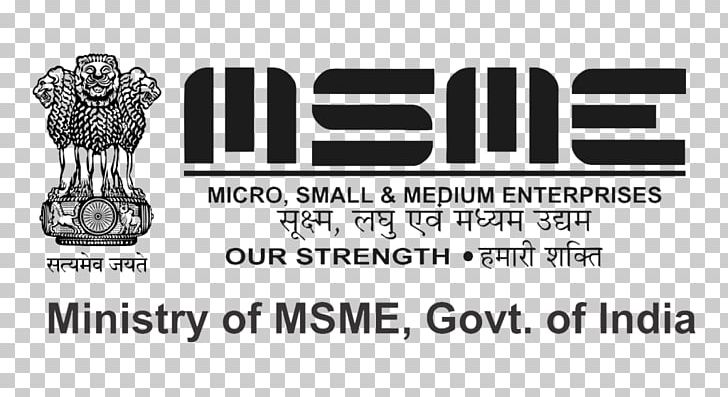 Government Of India Ministry Of Micro PNG, Clipart, Black, Black And White, Brand, India, Industry Free PNG Download