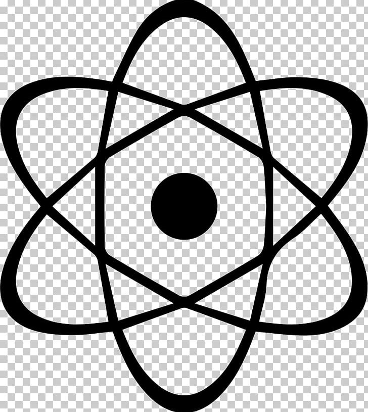 Atom Flat Design PNG, Clipart, Atom, Atomic Nucleus, Black And White, Chemistry, Circle Free PNG Download