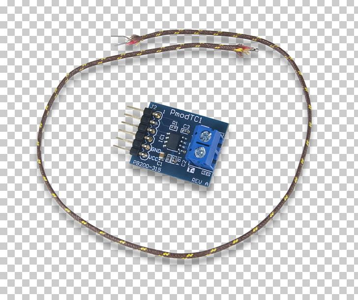 Electronic Component Thermocouple Pmod Interface Microcontroller Electronics PNG, Clipart, Arduino, Cable, Datasheet, Electrical Connector, Electronic Component Free PNG Download