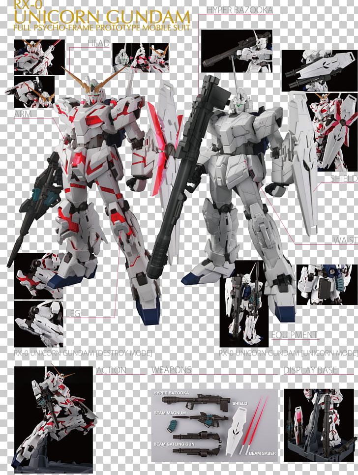 Mobile Suit Gundam Unicorn Perfect Grade Gundam Model RX-0 独角兽高达 PNG, Clipart, Action Figure, Action Toy Figures, Bandai, Fantasy, Fictional Character Free PNG Download