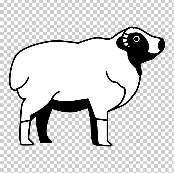 Sheep Cattle Dog Breed Horse PNG, Clipart, Area, Beak, Black, Black And White, Breed Free PNG Download
