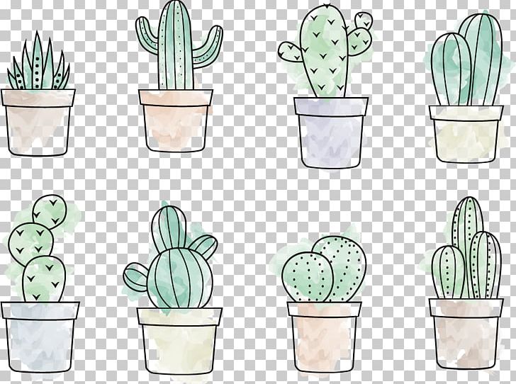 Cactaceae Drawing Painting PNG, Clipart, Art, Cactus Cartoon, Cactus Flower, Cactus Vector, Color Free PNG Download