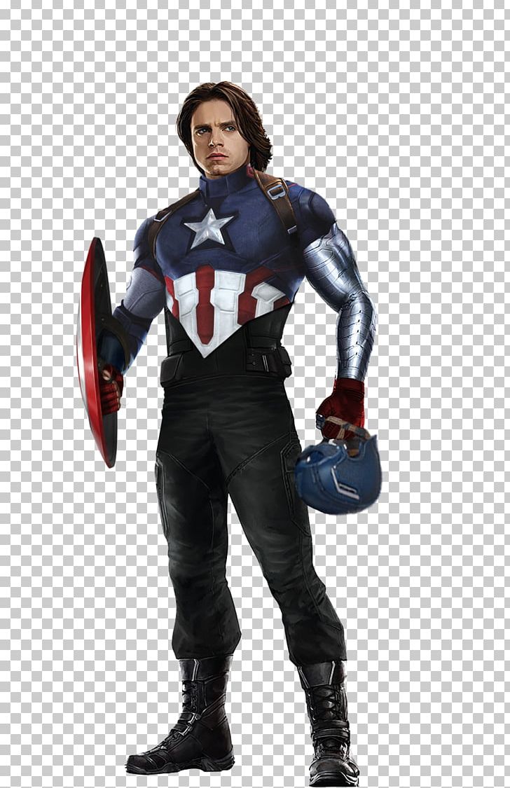 Bucky Barnes Captain America Falcon Deadpool Marvel