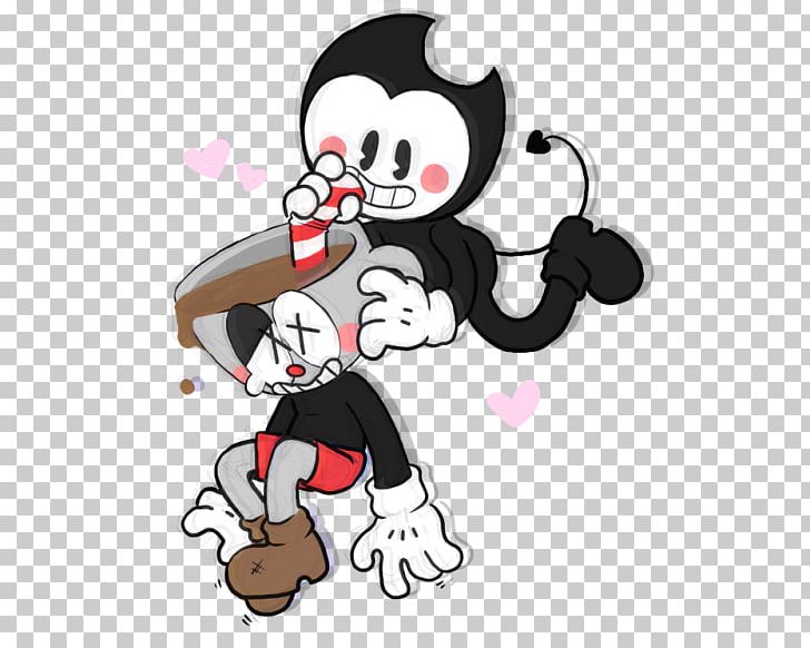 Cuphead Bendy And The Ink Machine Wattpad Illustration Fiction PNG, Clipart, Art, Behavior, Bendy And The Ink Machine, Cartoon, Character Free PNG Download